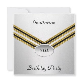Invitation Envelope2 Any Birthday 21st Birthday invitation