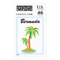 Invitation For Bermuda Wedding - Customized Postage