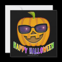 Invitation - Halloween Jack O Lantern Pumpkin invitations