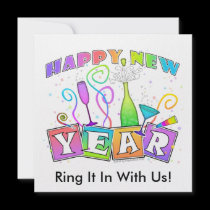 Invitation - HAPPY NEW YEAR invitations