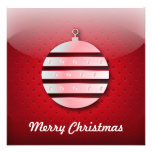 Invitation icon Christmas ball
