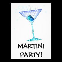 Invitation, Invitations - BLUE MARTINI invitations