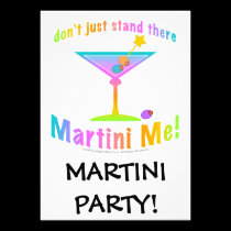 Invitation, Invitations - MARTINI ME! invitations