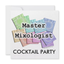 Invitation, Invitations - MASTER MIXOLOGIST