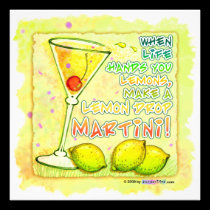 Invitation - Lemon Drop Martini invitations