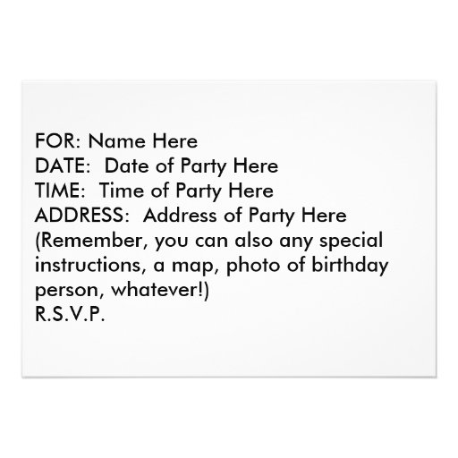 Invitation - Martinis Going, Going, GONE