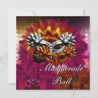 Masks For Masquerade Ball. Invitation Masks Masquerade