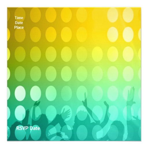 Invitation Party Rave