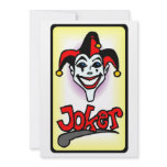 Invitation Poker Night Cards Gambling