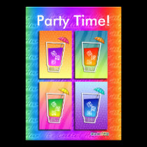 Invitation - Pop Art Cocktails invitations
