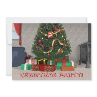 Invitation: Presents Under the Christmas Tree