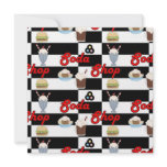 Invitation Rock 'n' Roll Retro Soda Shop Party