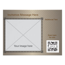 Invitation Template Brown Generic