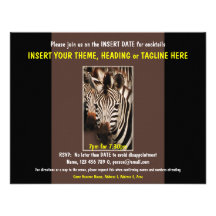 Invitation template - customizable