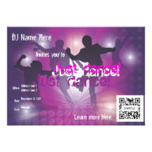 Invitation Template Dance