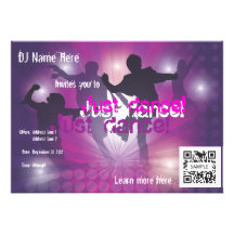 Invitation Template Dance
