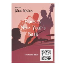 Invitation Template Event Jazz Band