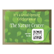 Invitation Template Nature Center