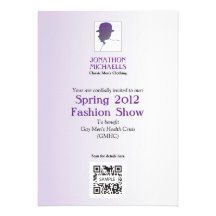 Invitation Template Retail Men's Clothing