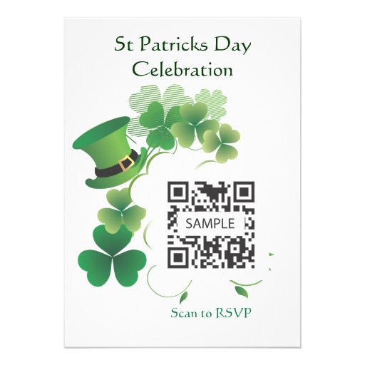 Invitation Template St Patricks Day 5 X 7 Invitation Card Zazzle