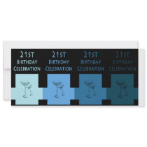 Invitation to a 21st Birthday Party Celebration