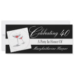 Invitation to a 40th Birthday Party