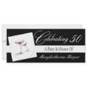Invitation to a 50th Birthday Party by NightSweatsDiva Invitation to a 50th Birthday Party