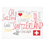 Invitation to a Swiss Theme Event