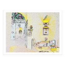 Invitation to Dinner - postcard postcards