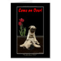 "INVITATION TO PLAY" Note cards