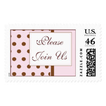 Invitation Wedding Postage Stamp