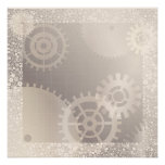 invitation with gears invitations