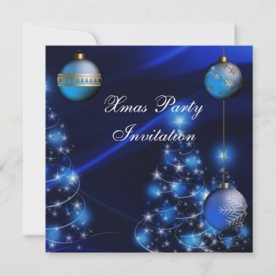 Invitation Xmas Christmas Party