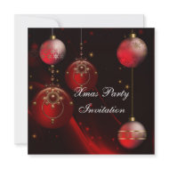Invitation Xmas Christmas Party invitation