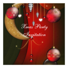 Invitation Xmas Christmas Party