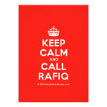 [Crown] keep calm and call rafiq  Invitations