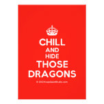 [Crown] chill and hide those dragons  Invitations