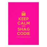 [Campervan] keep calm and shag codie  Invitations
