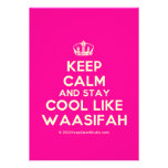 [Dancing crown] keep calm and stay cool like waasifah  Invitations