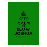 [Crown] keep calm and blow joshua  Invitations