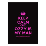 [Crown] keep calm cuz ozzy is my man  Invitations
