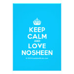 [Crown] keep calm and love nosheen  Invitations
