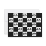 Invitations Any Auto Racing Checkered Flags Indy