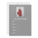 Invitations, Boxing Gloves by JeffandJess Invitations, Boxing Gloves