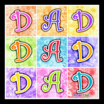 Invitations - DAD Pop Art invitations