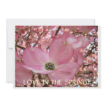 INVITATIONS Dogwood Flowers Announcement Cards