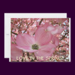 INVITATIONS Dogwood Flowers Announcement Cards