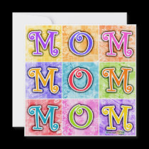 Invitations - MOM Pop Art invitations