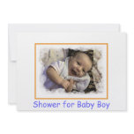 Invitations to Baby Shower for Baby Boy