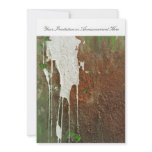 Invitations with Rust and Paint